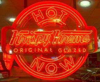 Hot and Fresh Krispy Kreme